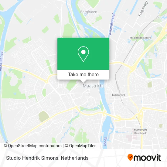 Studio Hendrik Simons map