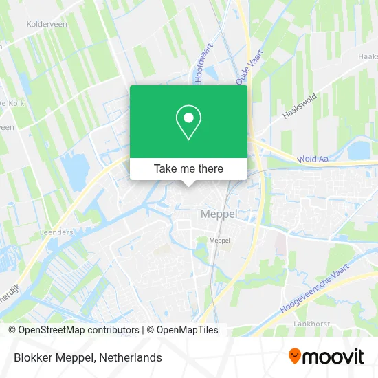 Blokker Meppel map