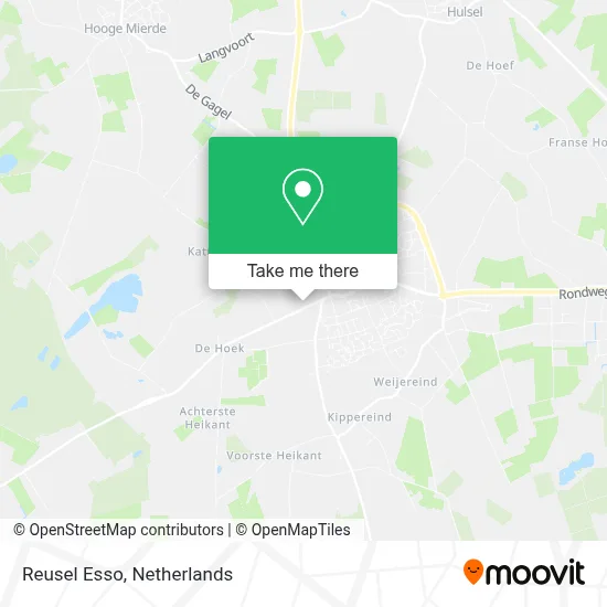 Reusel Esso map