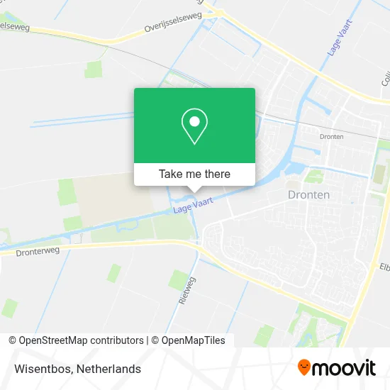 Wisentbos map