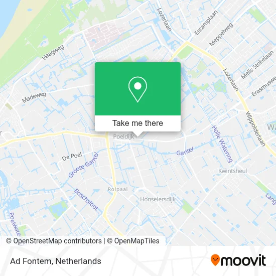 Ad Fontem map