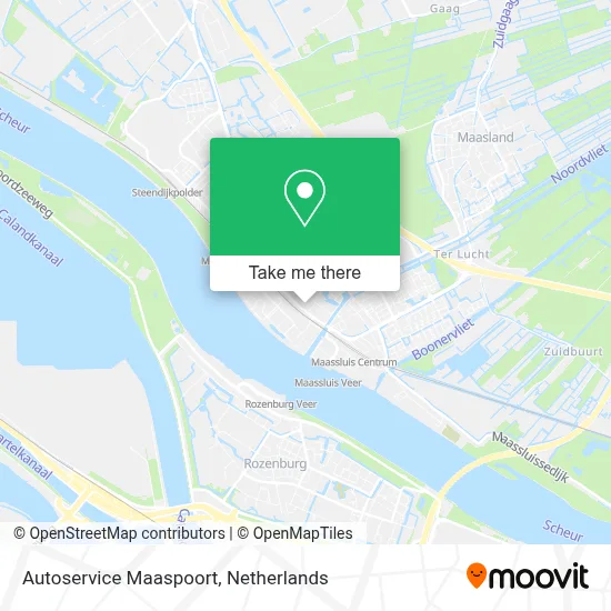 Autoservice Maaspoort map