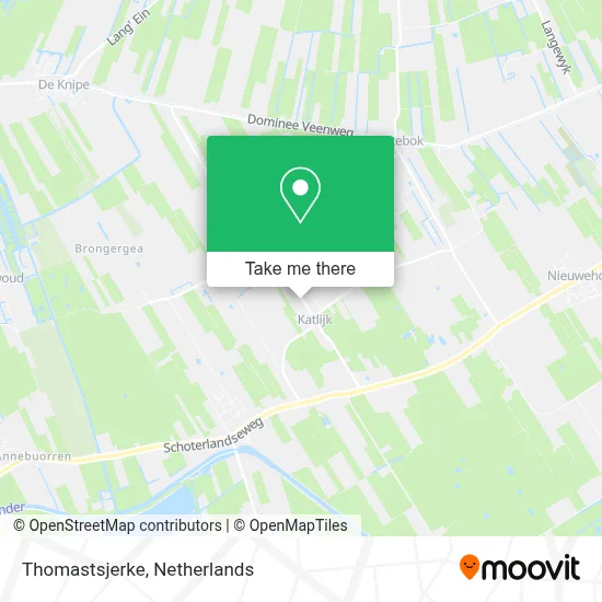 Thomastsjerke map