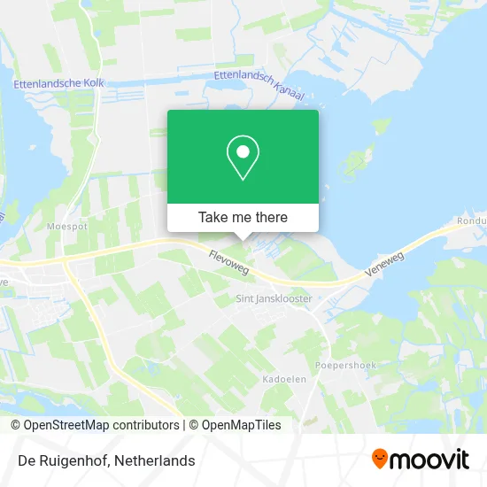 De Ruigenhof map