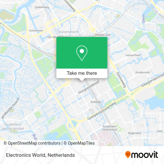 Electronics World map