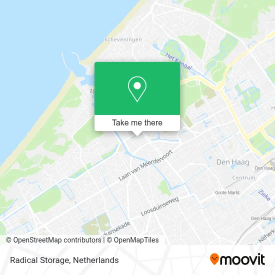 Radical Storage map