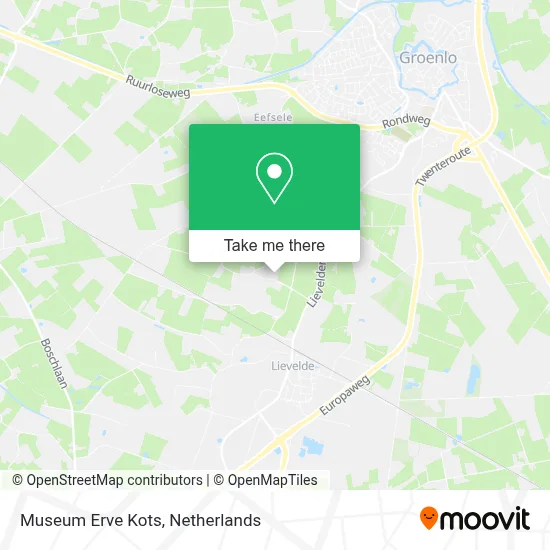 Museum Erve Kots map