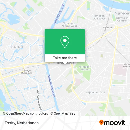 Essity map