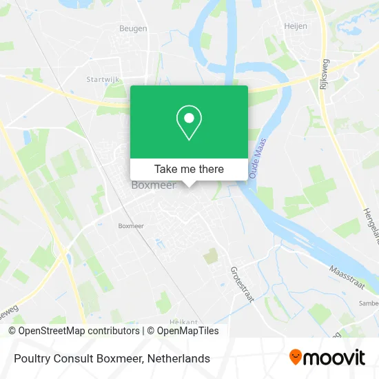 Poultry Consult Boxmeer map