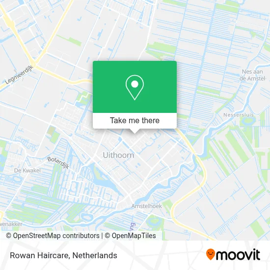 Rowan Haircare map