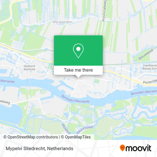 Mypelvi Sliedrecht map