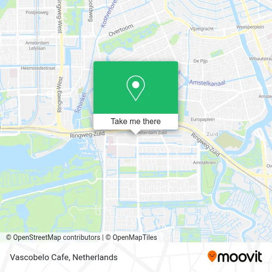 Vascobelo Cafe map