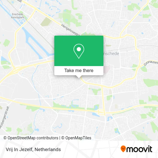 Vrij In Jezelf map