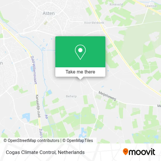 Cogas Climate Control Karte