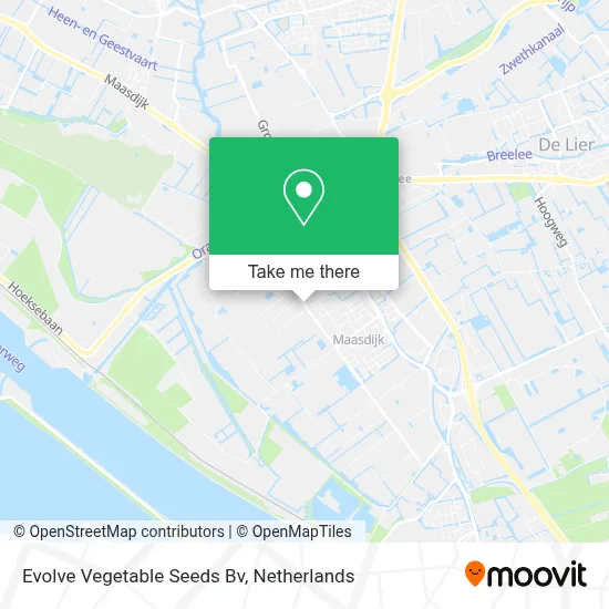 Evolve Vegetable Seeds Bv map