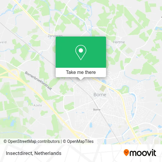 Insectdirect map