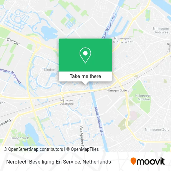 Nerotech Beveiliging En Service map