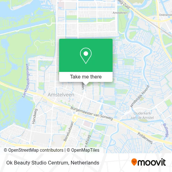 Ok Beauty Studio Centrum map