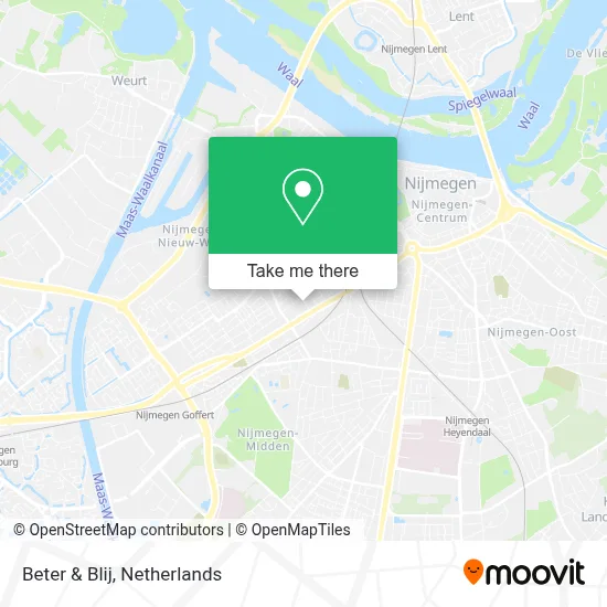 Beter & Blij map