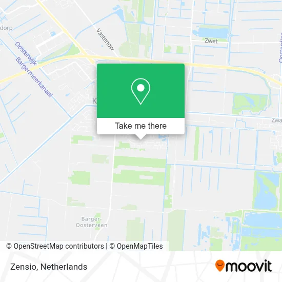 Zensio map