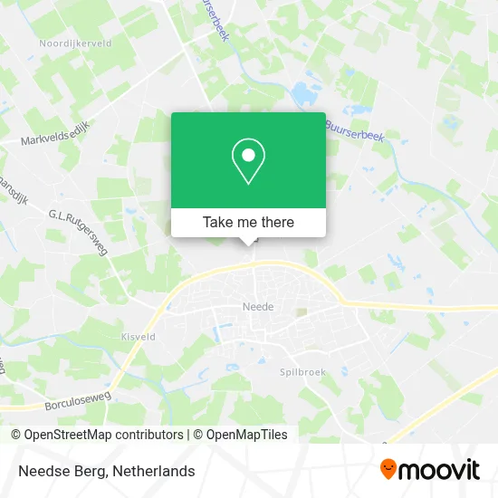 Needse Berg map