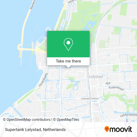 Supertank Lelystad map