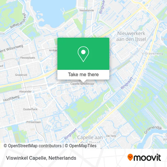Viswinkel Capelle map
