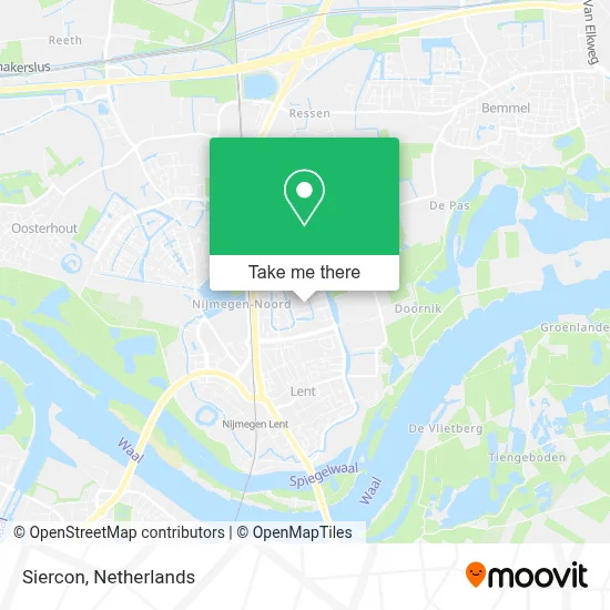 Siercon map