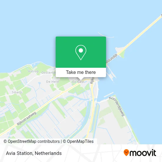Avia Station map