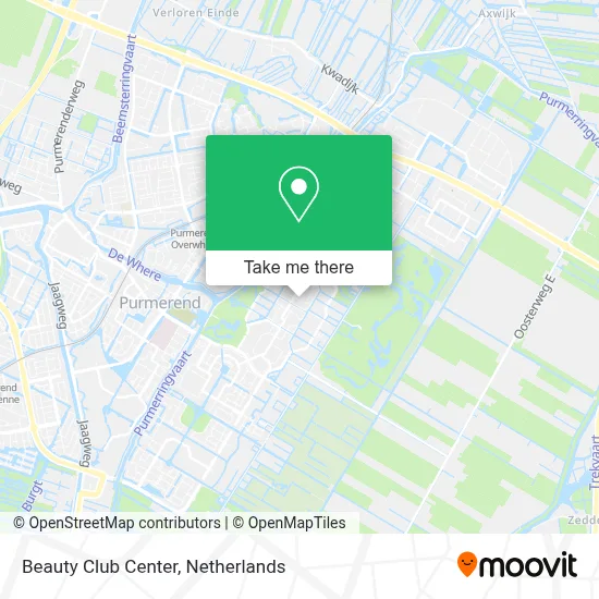 Beauty Club Center map