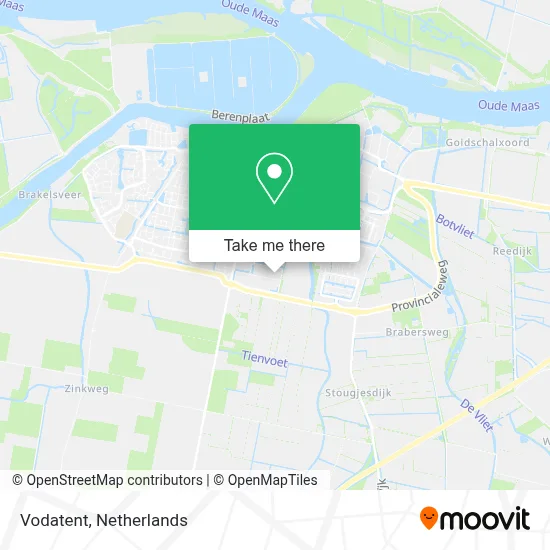 Vodatent map
