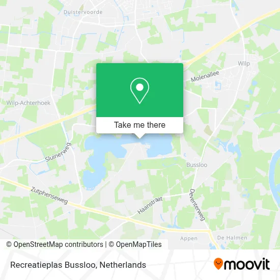 Recreatieplas Bussloo map
