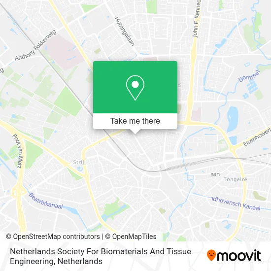 Netherlands Society For Biomaterials And Tissue Engineering map