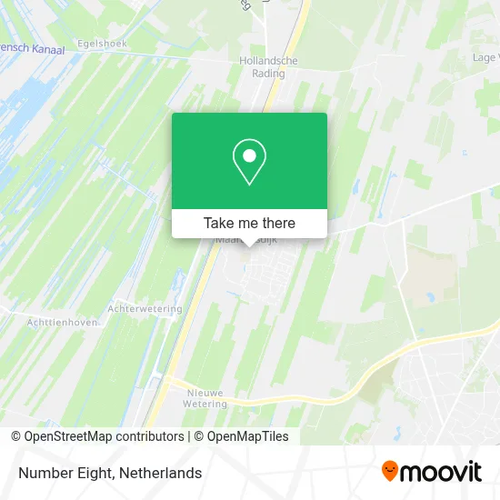 Number Eight map