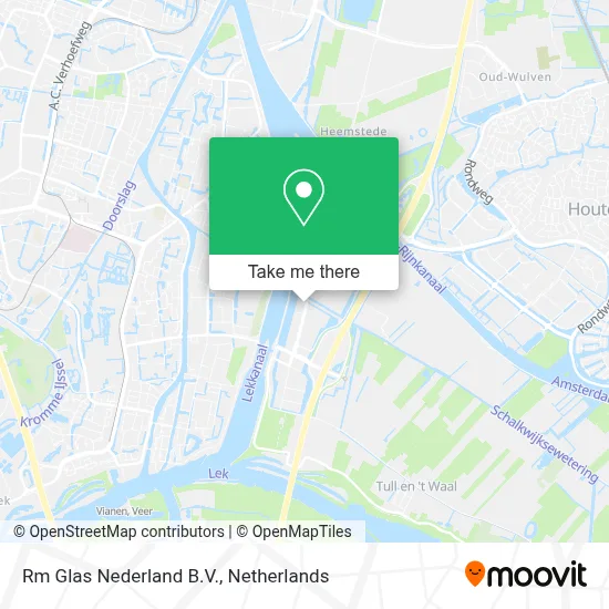 Rm Glas Nederland B.V. map