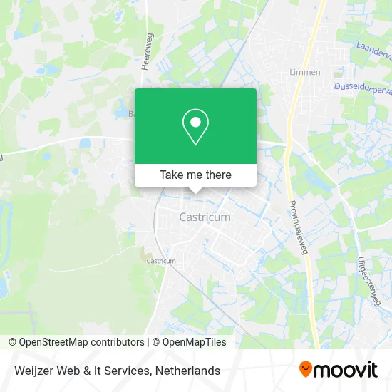 Weijzer Web & It Services map