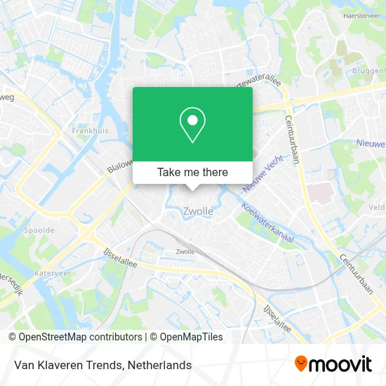 Van Klaveren Trends map