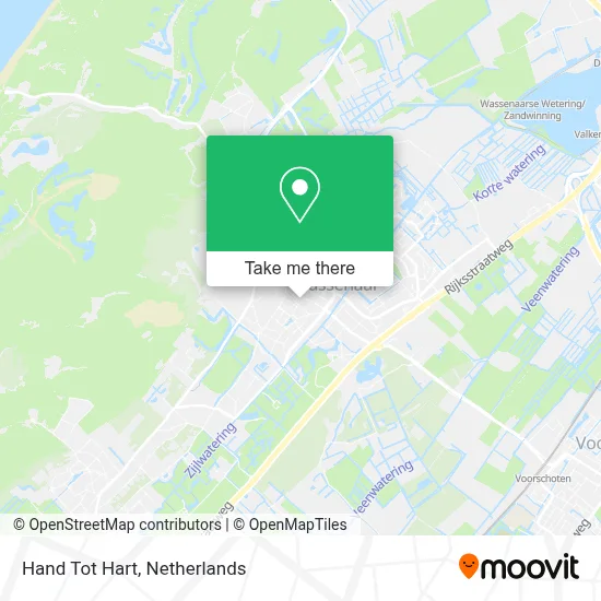 Hand Tot Hart map