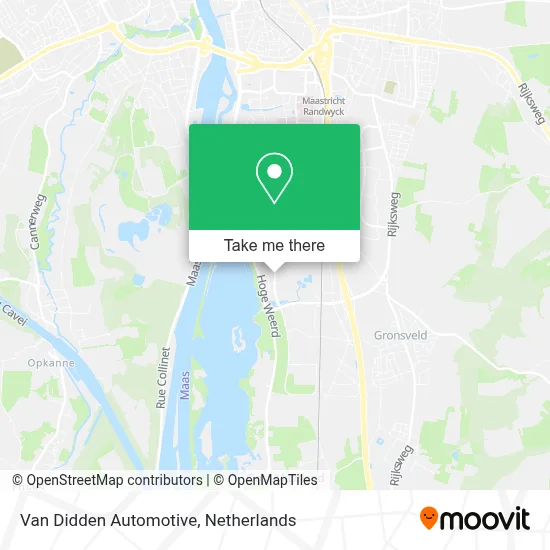 Van Didden Automotive map