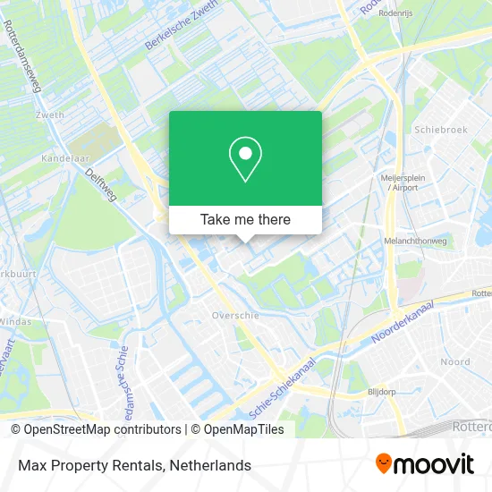 Max Property Rentals map