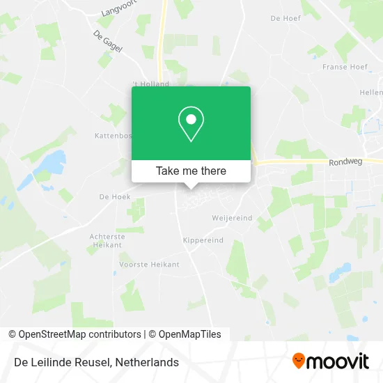 De Leilinde Reusel map