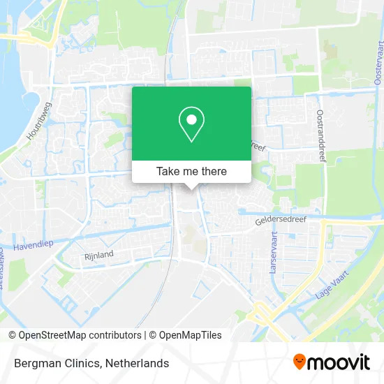 Bergman Clinics map