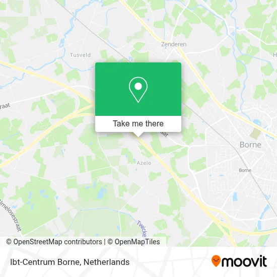 Ibt-Centrum Borne map