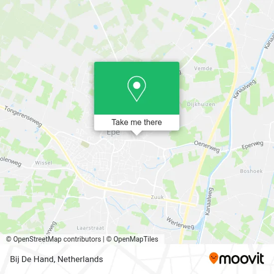 Bij De Hand map