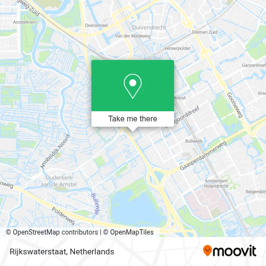 Rijkswaterstaat map