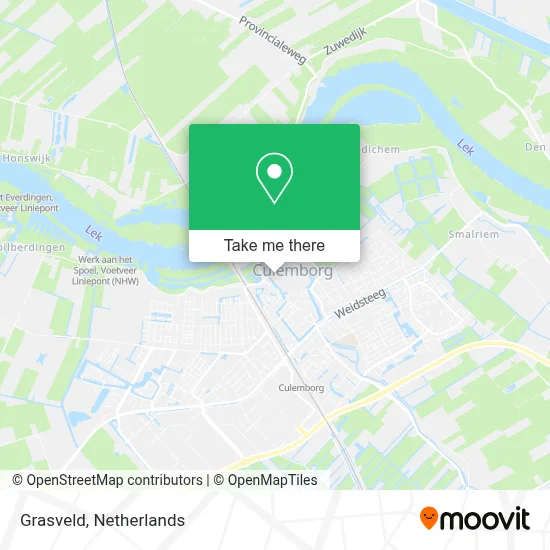 Grasveld map
