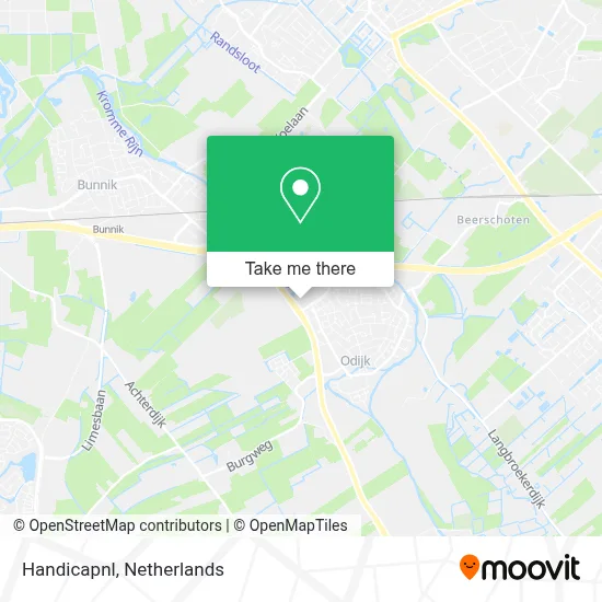 Handicapnl map