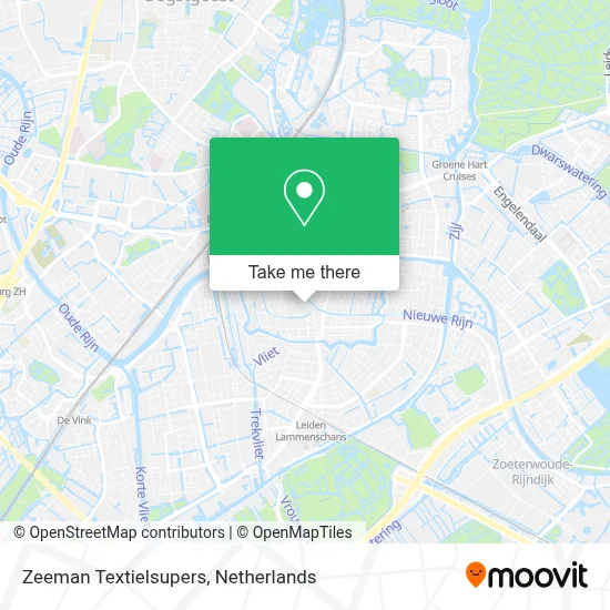 Zeeman Textielsupers map
