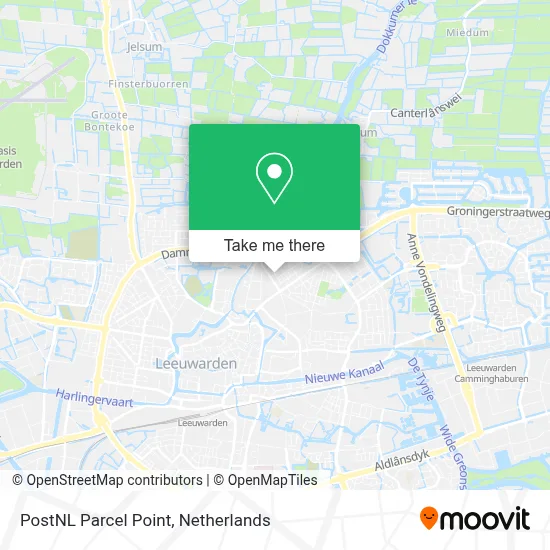 Postnl Pakketpunt Karte