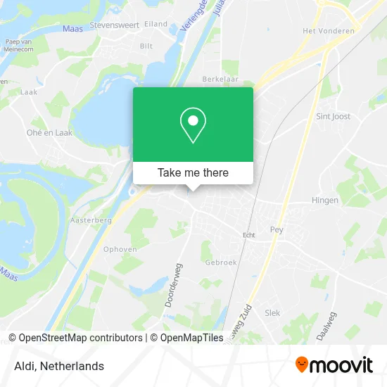 Aldi map
